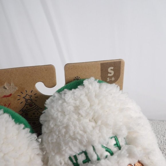 DearFoam Holiday "Official Cookie Tester "Memory Foam Slippers Size S 5-6 - Picture 7 of 9